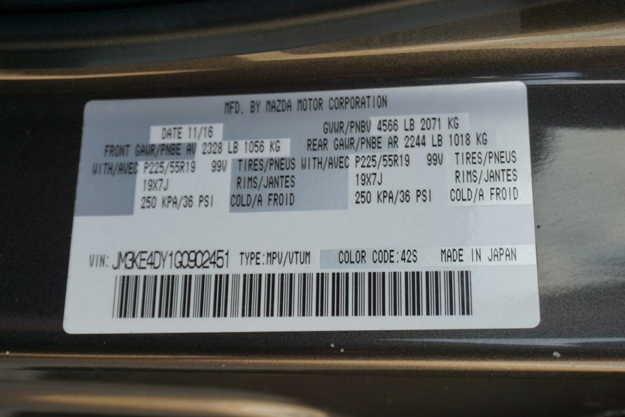 2016 Mazda CX-5 GT AWD CERTIFIED *ACCIDENT FREE* CAMERA NAV BLUETOOTH LEATHER HEATED SEATS SUNROOF CRUISE ALLOYS - Photo #41