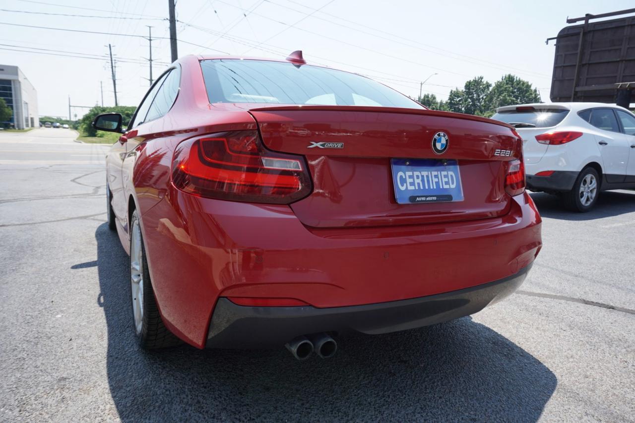 2016 BMW 2-Series 228i xDrive AWD COUPE CERTIFIED CAMERA NAV BLUETOOTH LEATHER HEATED SEATS SUNROOF CRUISE ALLOYS - Photo #5