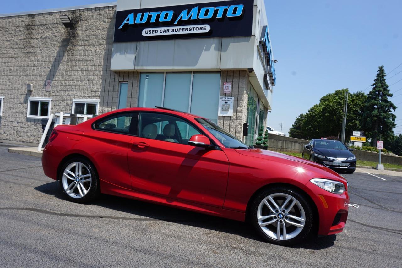 Used 2016 BMW 2-Series 228i xDrive AWD COUPE CERTIFIED CAMERA NAV BLUETOOTH LEATHER HEATED SEATS SUNROOF CRUISE ALLOYS for sale in Burlington, ON