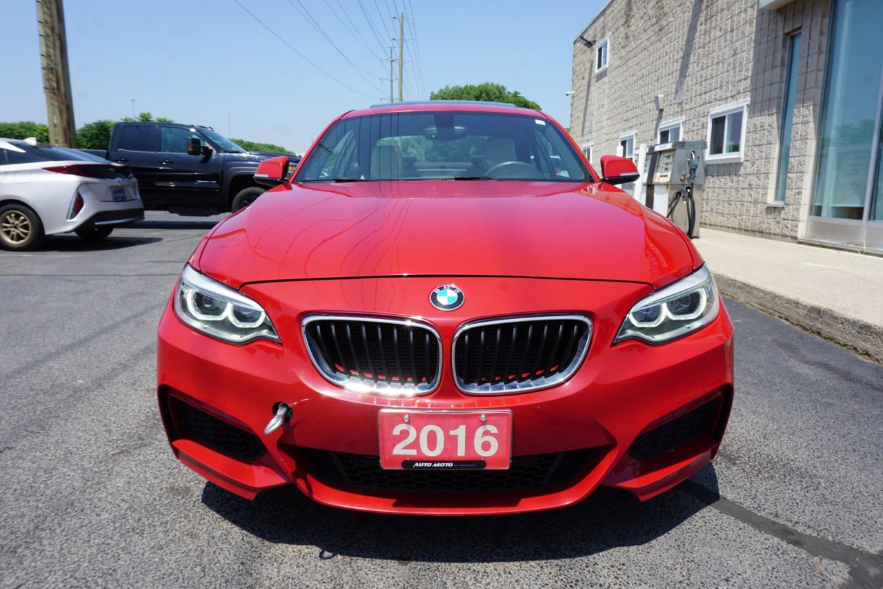 2016 BMW 2-Series 228i xDrive AWD COUPE CERTIFIED CAMERA NAV BLUETOOTH LEATHER HEATED SEATS SUNROOF CRUISE ALLOYS - Photo #2