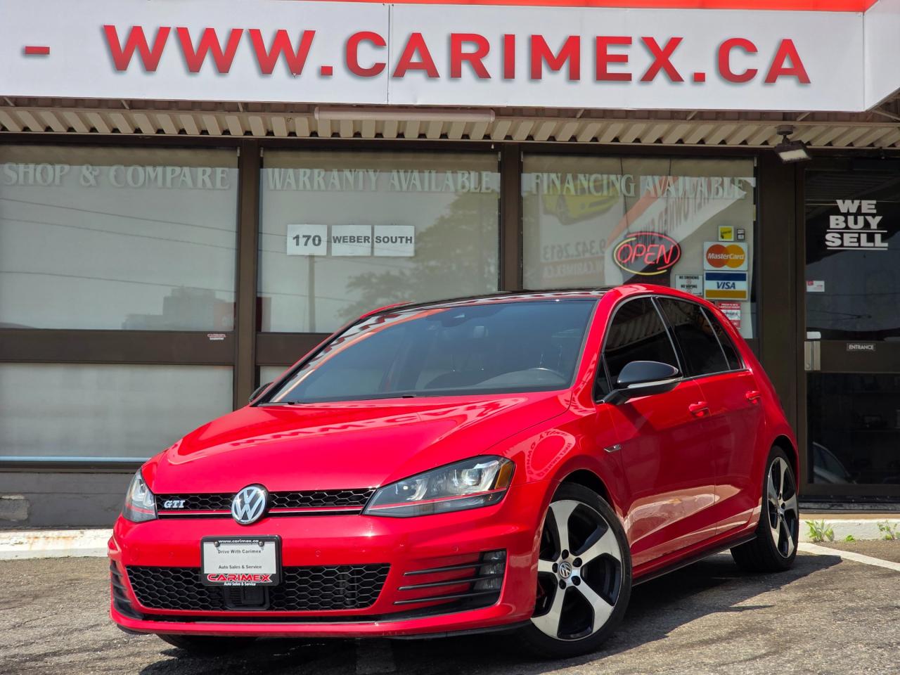 Used 2017 Volkswagen Golf GTI 5-Door Autobahn One Owner | NAVI | Sunroof | Fender Sound for sale in Waterloo, ON