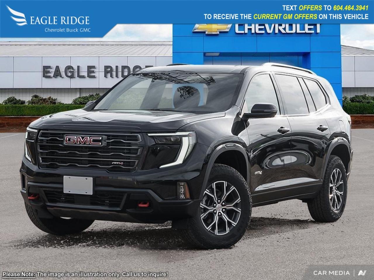 New 2025 GMC Acadia AT4 for sale in Coquitlam, BC