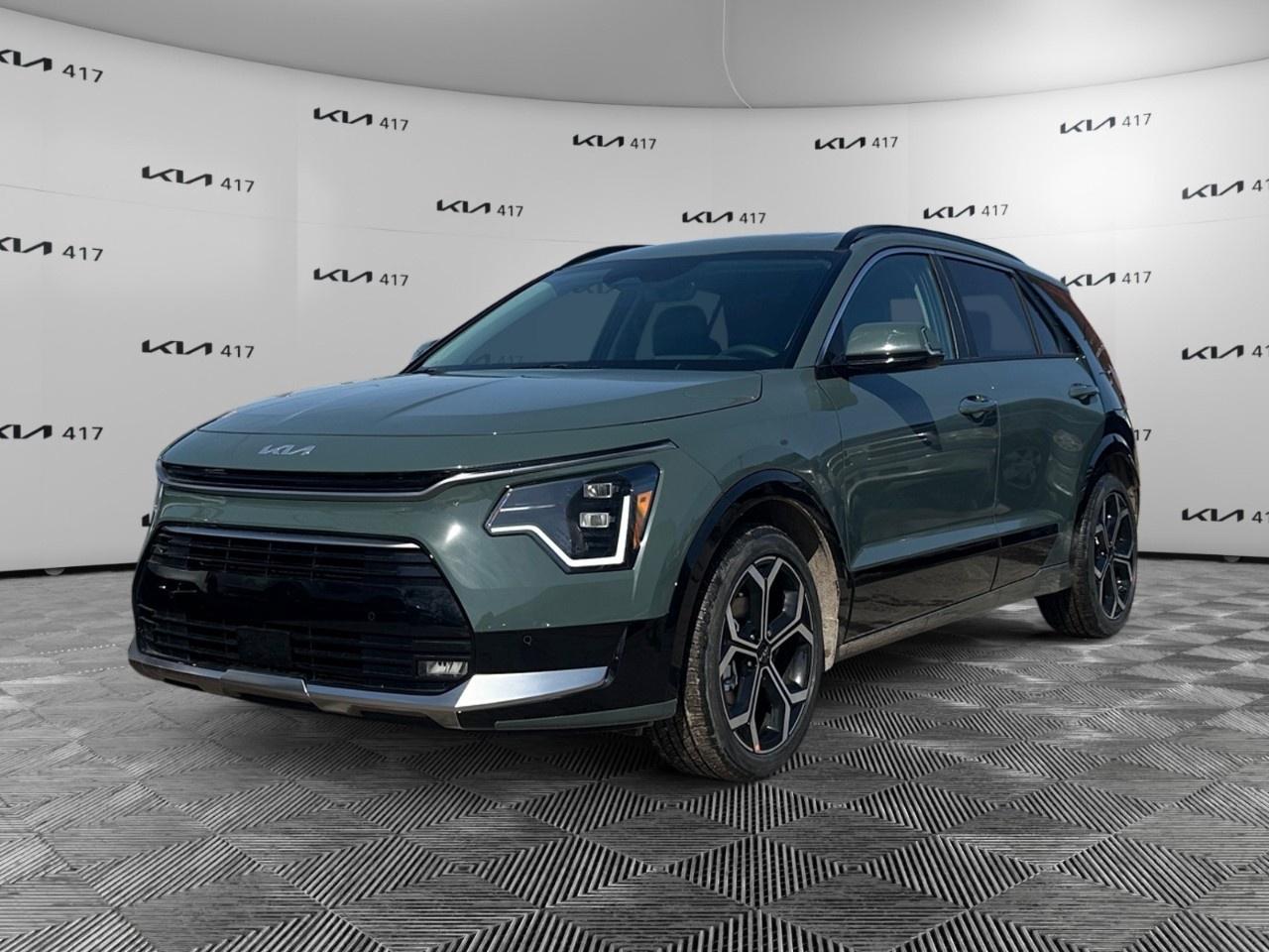 New 2025 Kia NIRO SX FWD Cityscape Green/Aurora Black Pearl for sale in Gloucester, ON