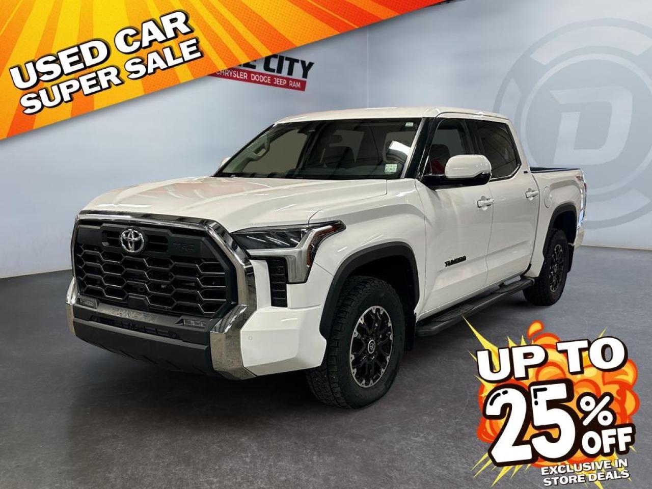 Used 2022 Toyota Tundra SR V6 - TRD Appearance Pkg - Apple Car Play/Android Auto - Heated Seats - Crewmax for sale in Lethbridge, AB