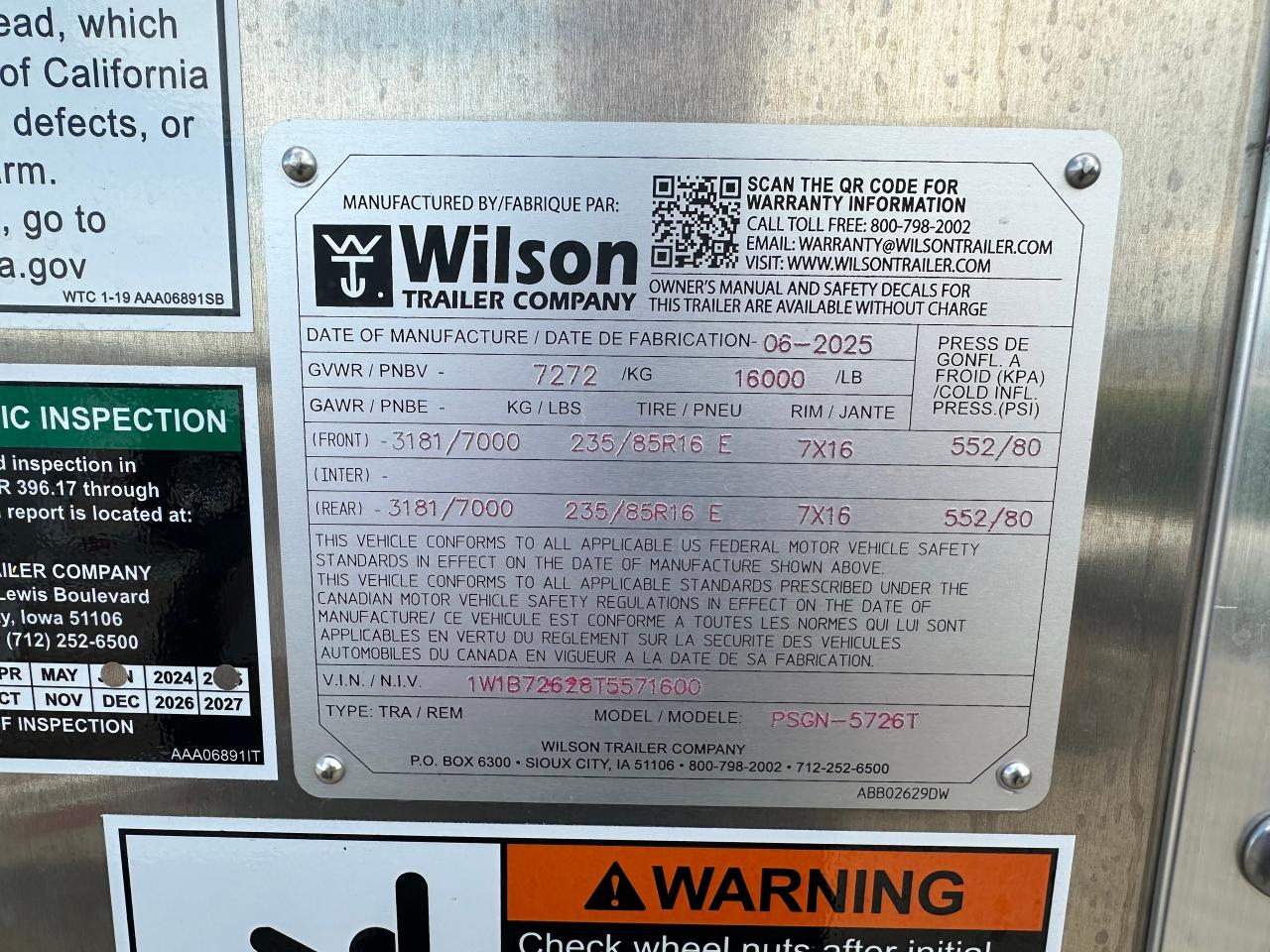 2026 Wilson Trailer 26' Wilson Ranch Hand Photo5