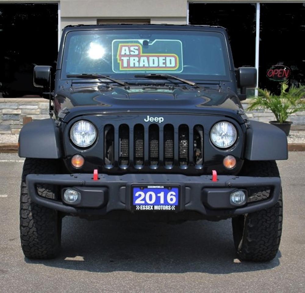 2016 Jeep Wrangler Rubicon*4x4*Heated Leather*Bluetooth*Rear Cam*Navi - Photo #2