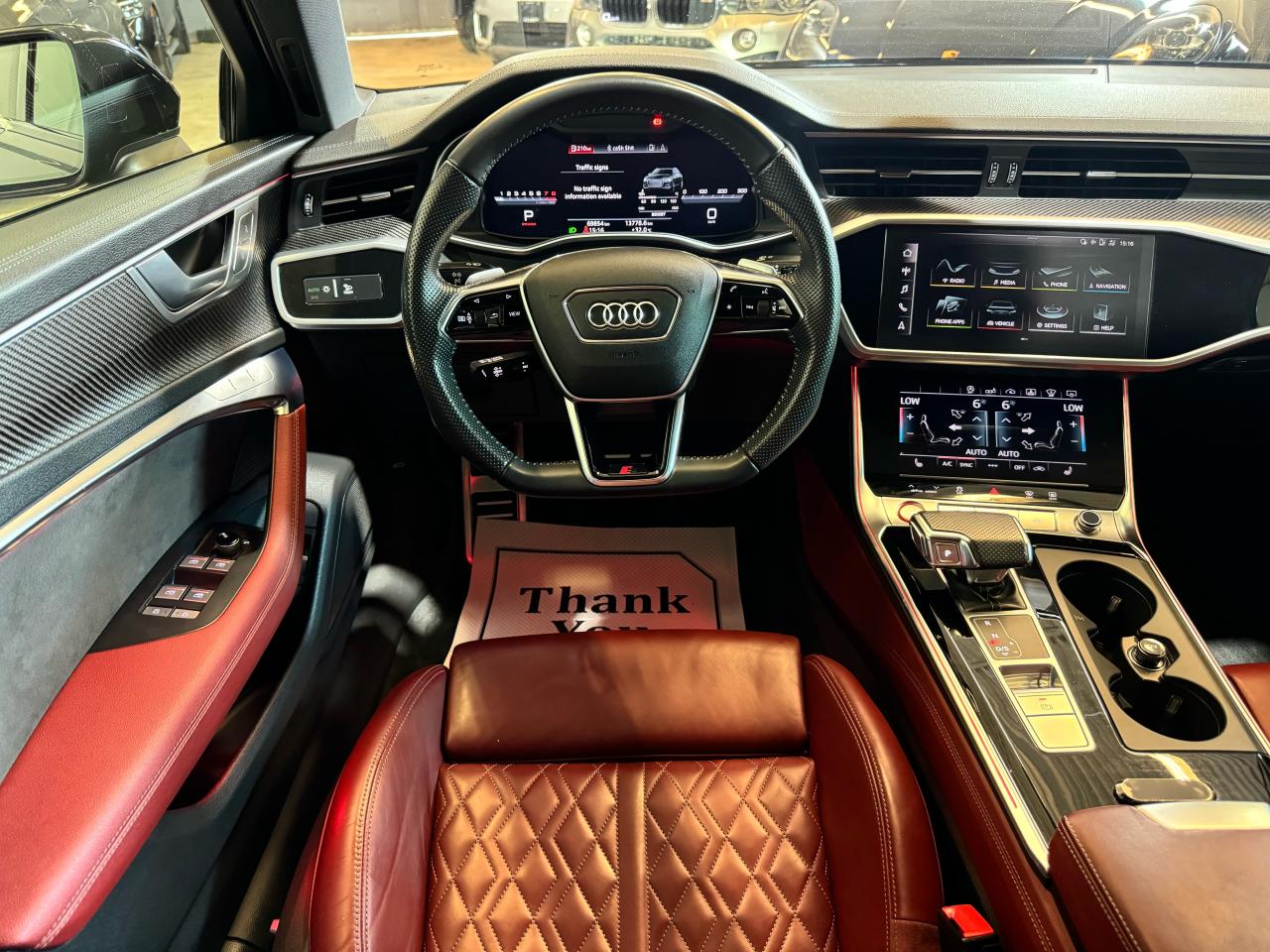 2020 Audi S6 |NAV|360|HUD|BSM|RED INT|CARBON FIBRE|444HP| - Photo #12