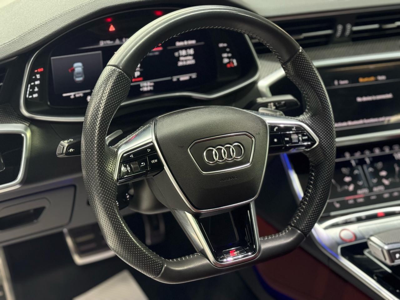 2020 Audi S6 |NAV|360|HUD|BSM|RED INT|CARBON FIBRE|444HP| - Photo #8