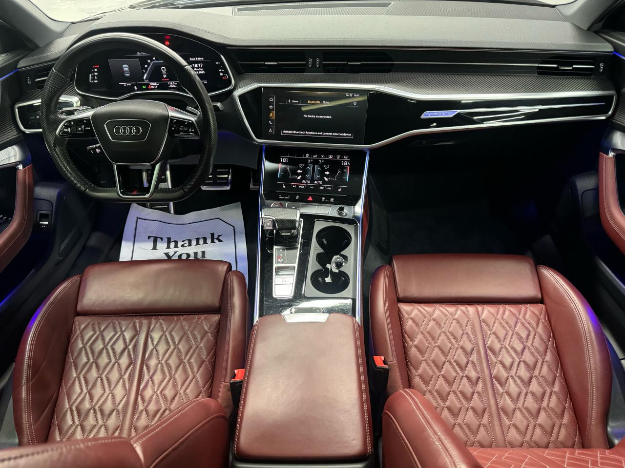 2020 Audi S6 |NAV|360|HUD|BSM|RED INT|CARBON FIBRE|444HP| - Photo #9
