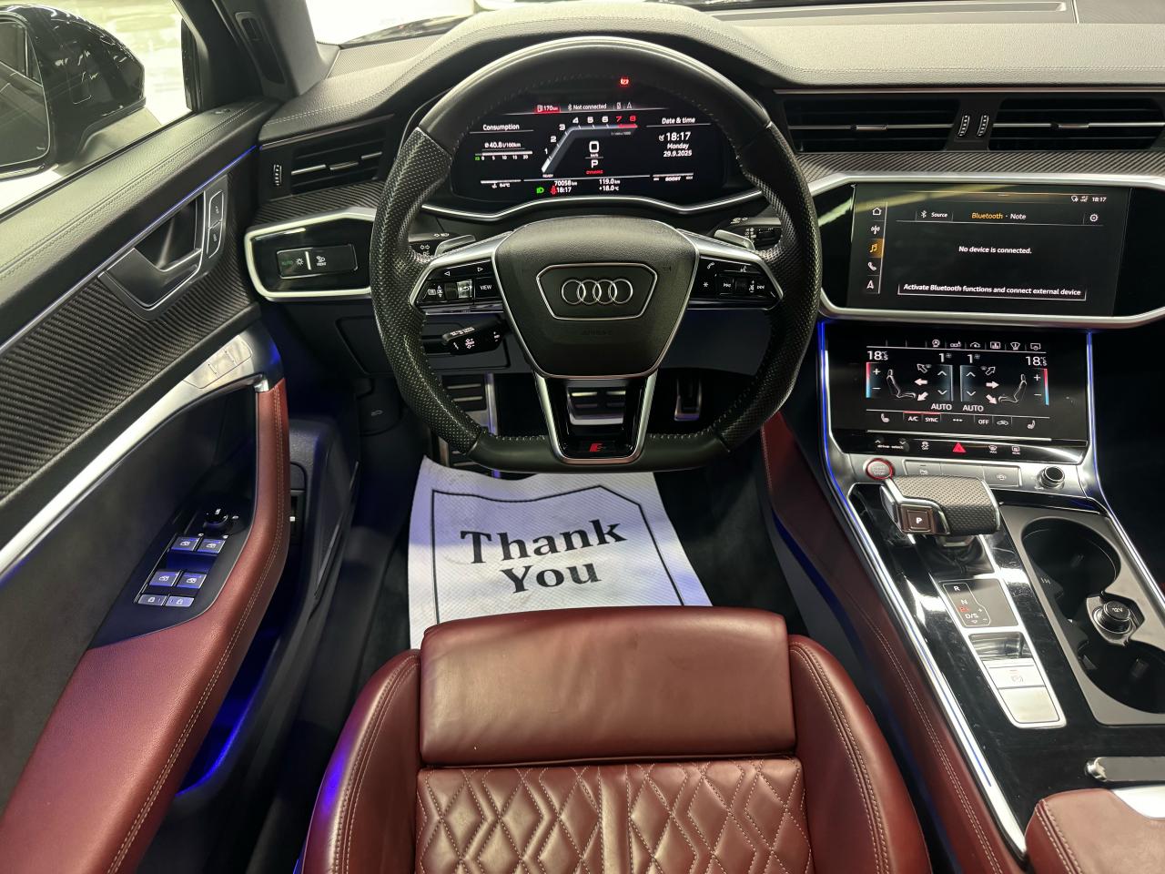 2020 Audi S6 |NAV|360|HUD|BSM|RED INT|CARBON FIBRE|444HP| - Photo #10