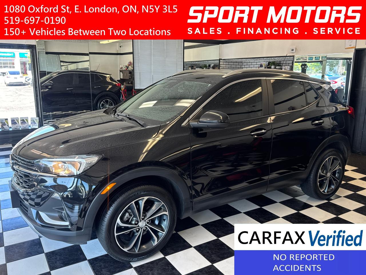 Used 2021 Buick Encore GX AWD Select+PWR Gate+Blind Spot+CLEAN CARFAX for sale in London, ON