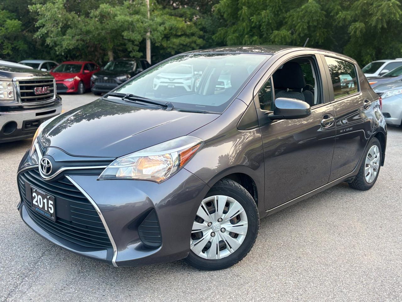 Used 2015 Toyota Yaris HATCHBACK,AUTO.A/C COLD,SAFETY+WARRANTY INCLUDED for sale in Richmond Hill, ON