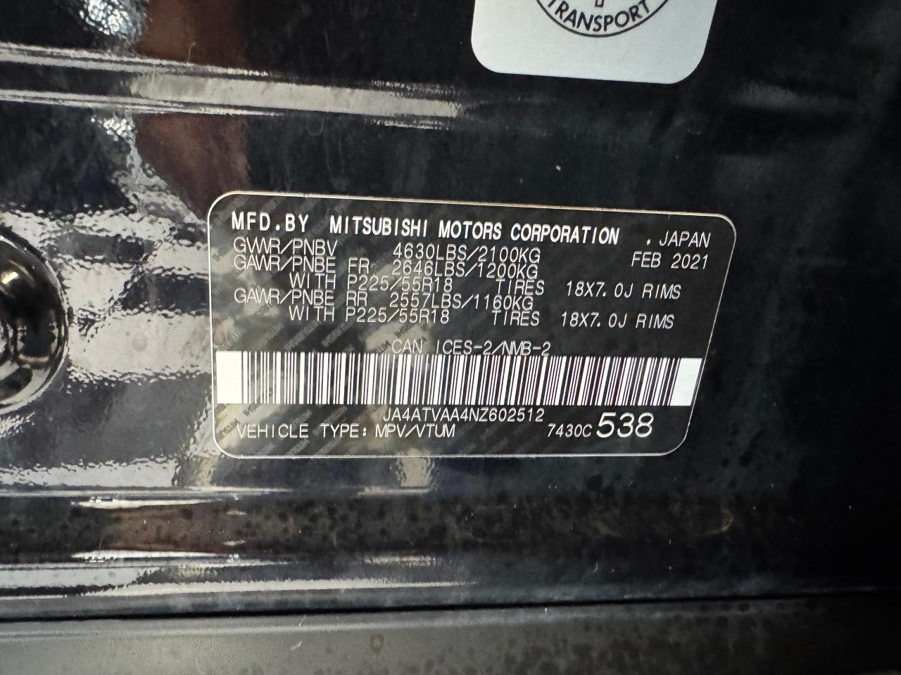 2022 Mitsubishi Eclipse Cross SE AWD+New Brakes+ApplePlay+BSM+CLEAN CARFAX - Photo #38