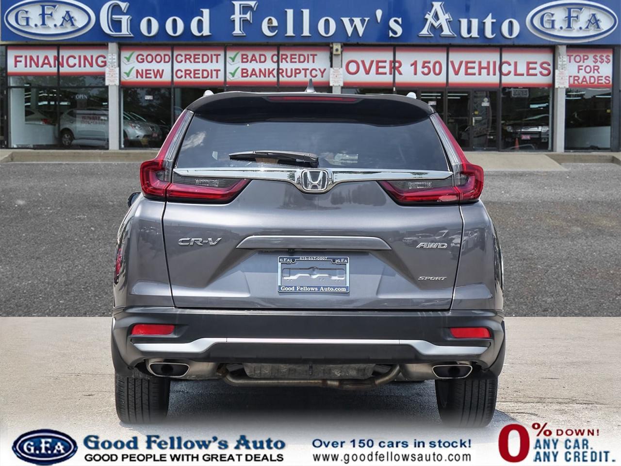 2022 Honda CR-V SPORT MODEL, AWD, LEATHER & CLOTH, SUNROOF, REARVI - Photo #4