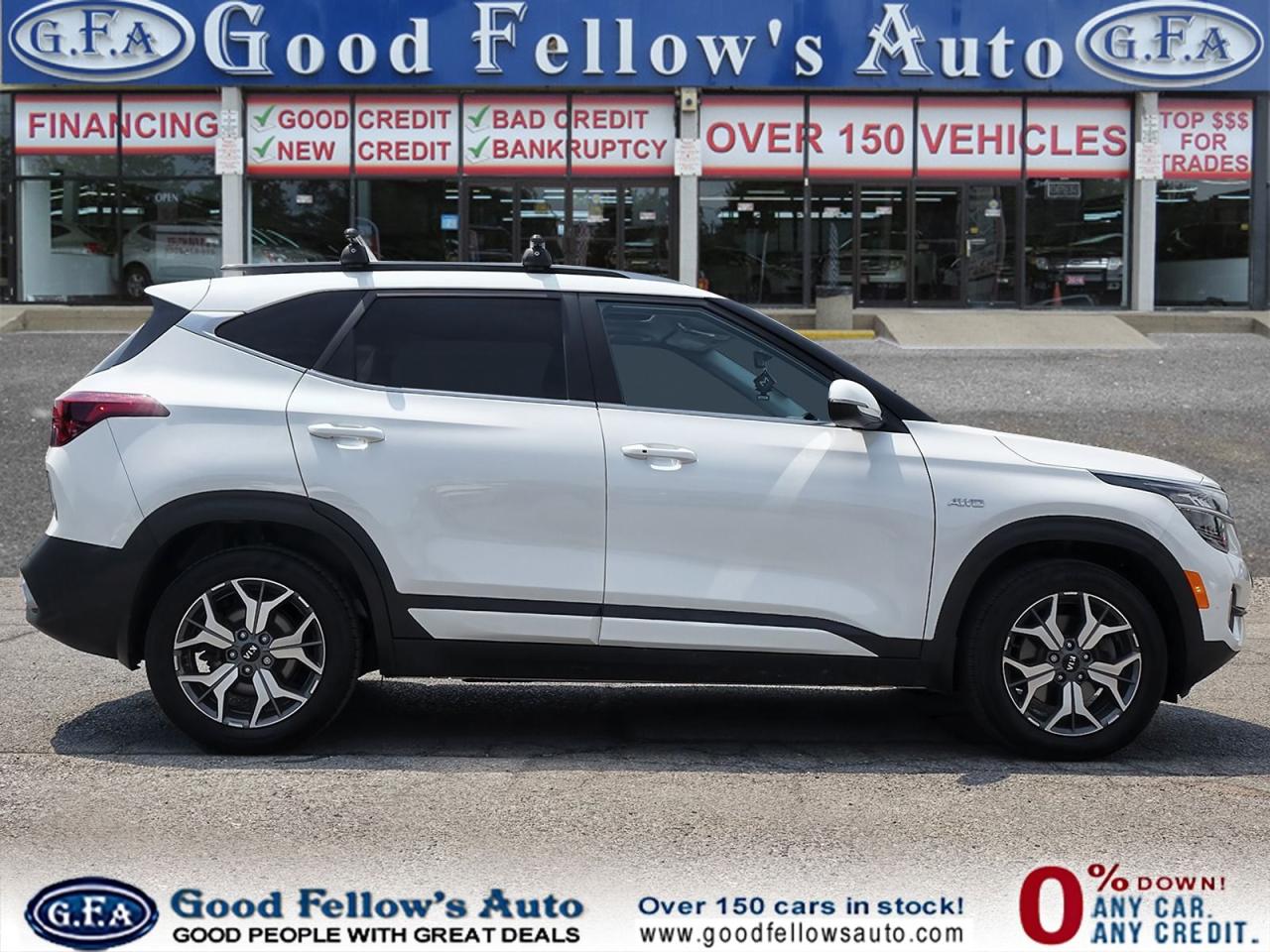 2021 Kia Seltos EX MODEL, AWD, LEATHER SEATS, SUNROOF, REARVIEW CA Photo3