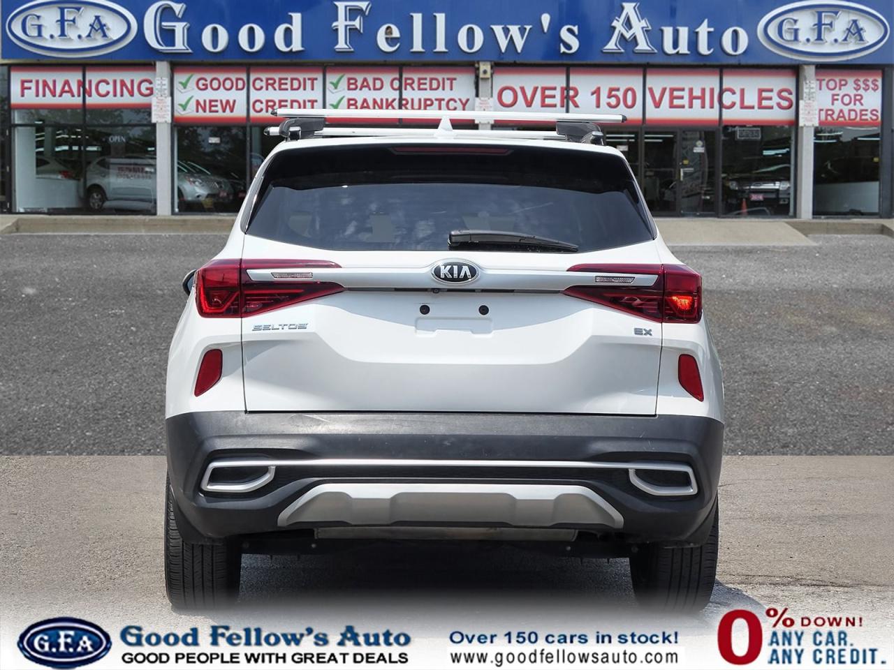 2021 Kia Seltos EX MODEL, AWD, LEATHER SEATS, SUNROOF, REARVIEW CA Photo4