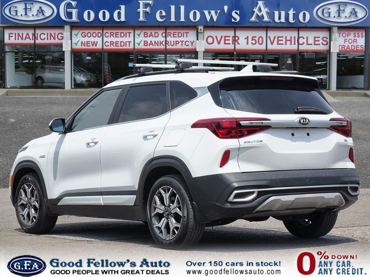 2021 Kia Seltos EX MODEL, AWD, LEATHER SEATS, SUNROOF, REARVIEW CA Photo5