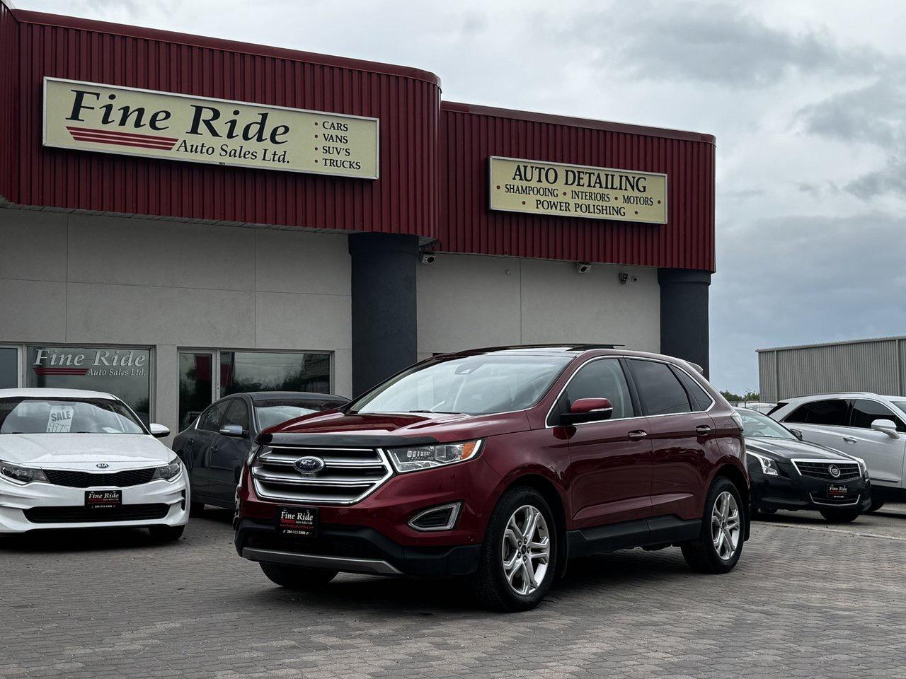 Used 2018 Ford Edge Titanium for sale in West Saint Paul, MB