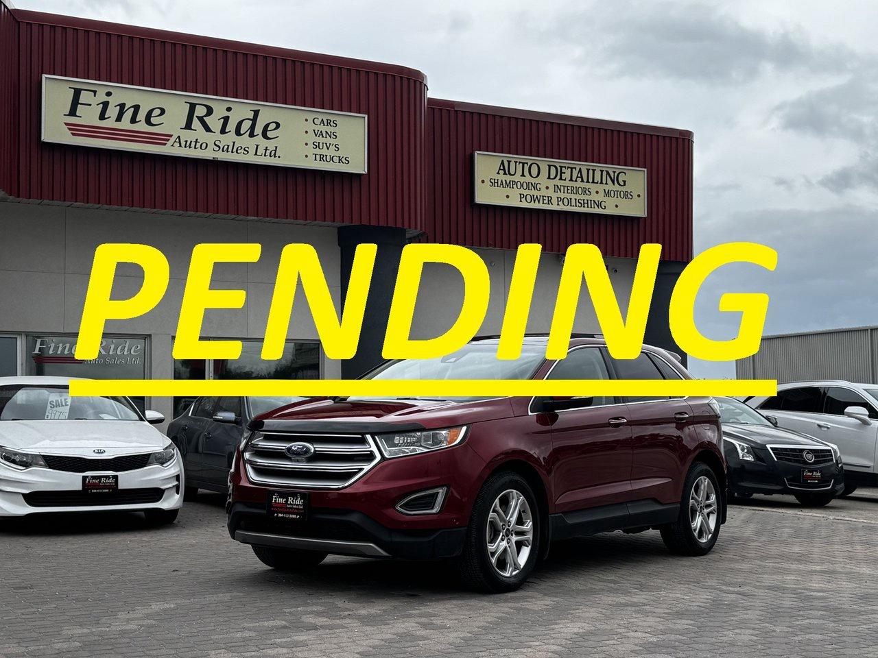 Used 2018 Ford Edge Titanium for sale in West Saint Paul, MB