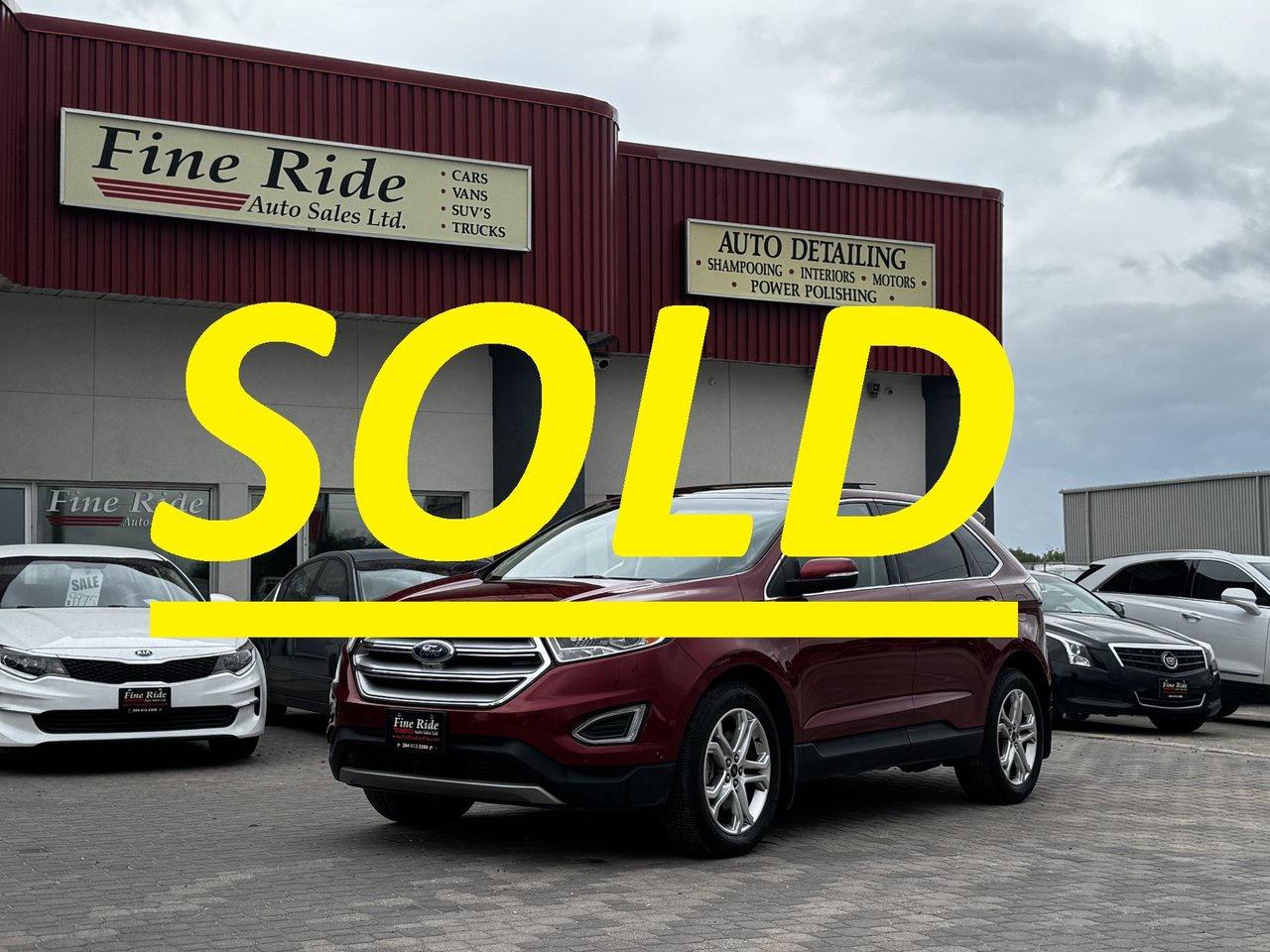 Used 2018 Ford Edge Titanium for sale in West Saint Paul, MB