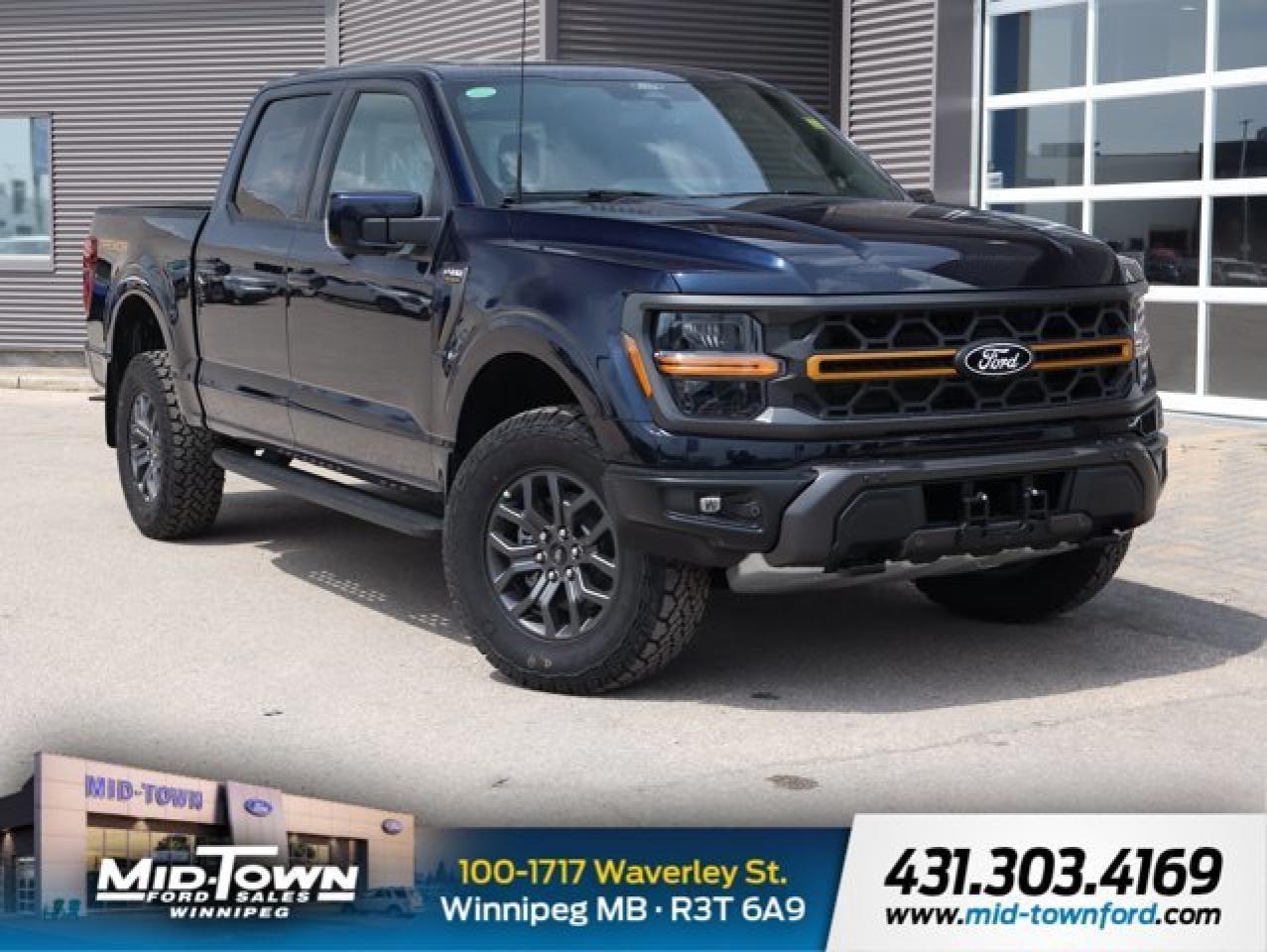 New 2025 Ford F-150 Tremor | Pro-Accesss Tailgate | twin Panel Moon Roof for sale in Winnipeg, MB