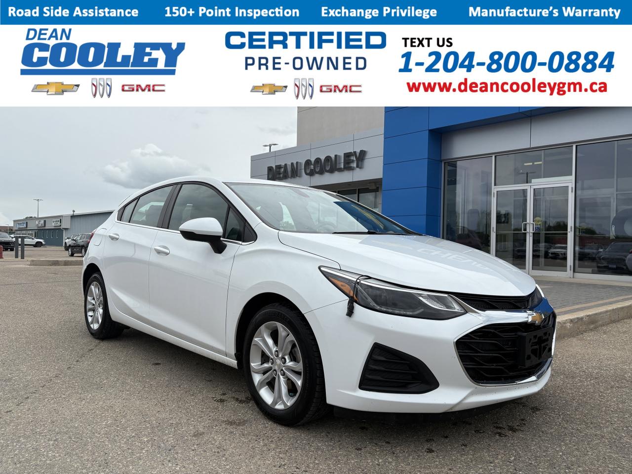 Used 2019 Chevrolet Cruze LT for sale in Dauphin, MB