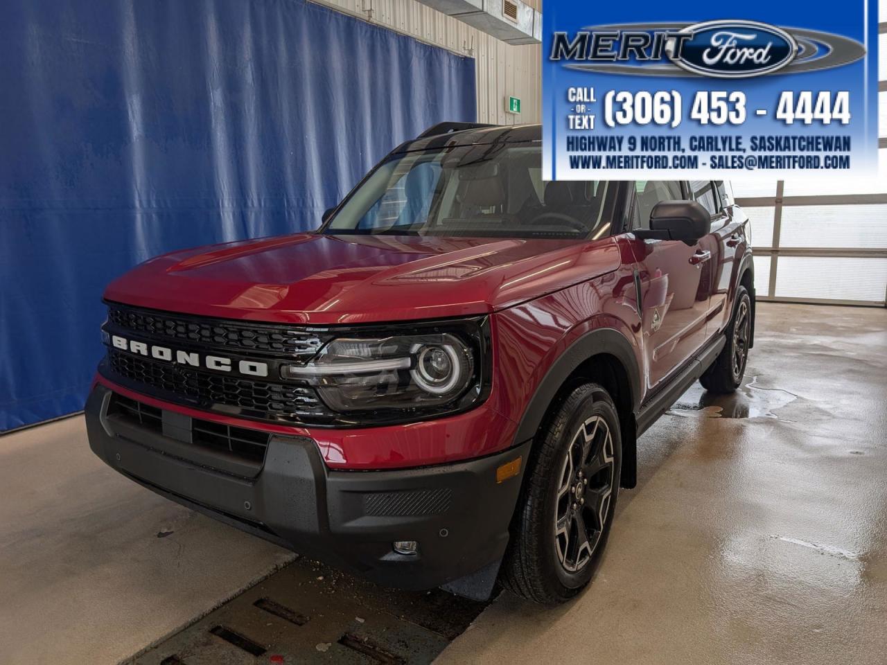New 2025 Ford Bronco Sport Outer Banks - Moonroof + for sale in Carlyle, SK