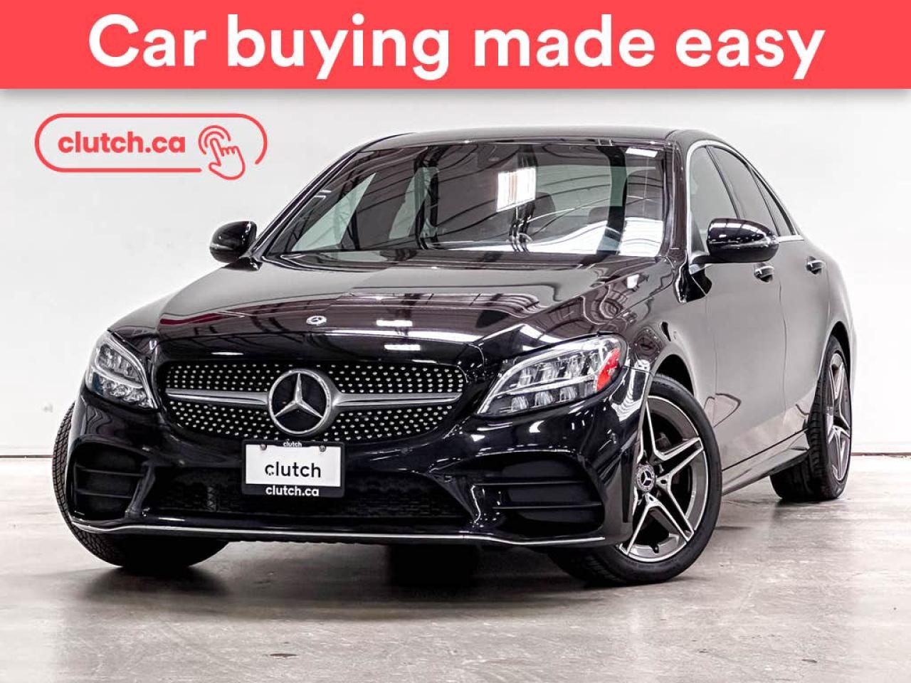 Used 2021 Mercedes-Benz C-Class C 300 4MATIC w/ Apple CarPlay, Heated Front Seats, Rearview Cam for sale in Toronto, ON