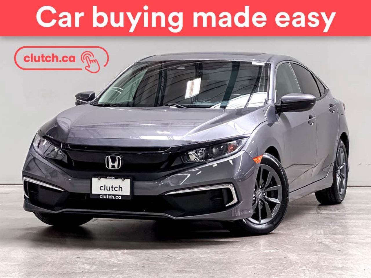 Used 2021 Honda Civic EX w/ Apple CarPlay, Heated Front Seats, Rearview Cam for sale in Toronto, ON