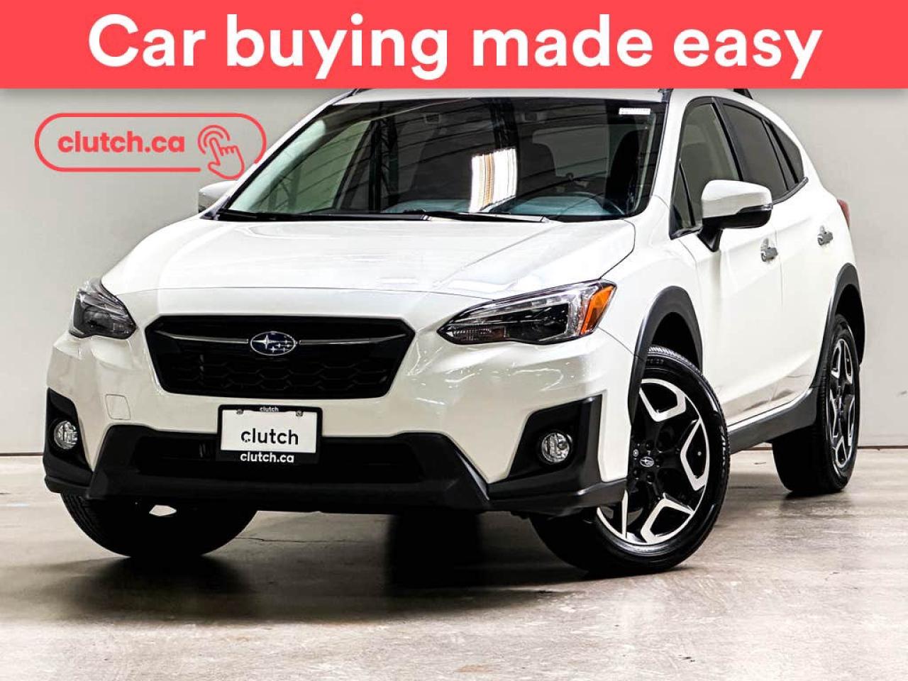 Used 2019 Subaru XV Crosstrek Limited AWD w/ EyeSight w/ Apple CarPlay, Heated Front Seats, Rearview Cam for sale in Toronto, ON