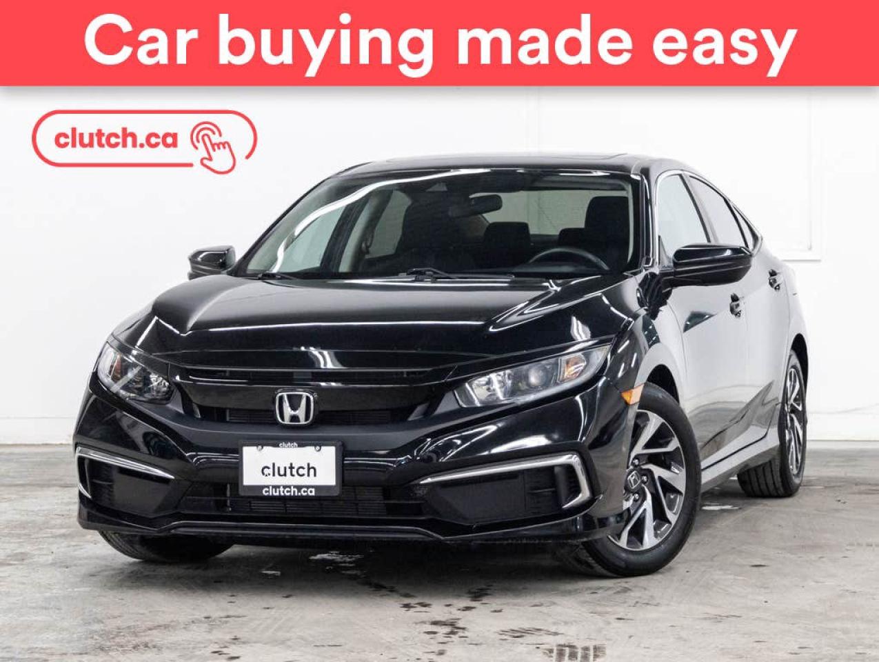 Used 2019 Honda Civic EX w/Apple CarPlay & Android Auto, Cruise Control, Backup Cam for sale in Toronto, ON