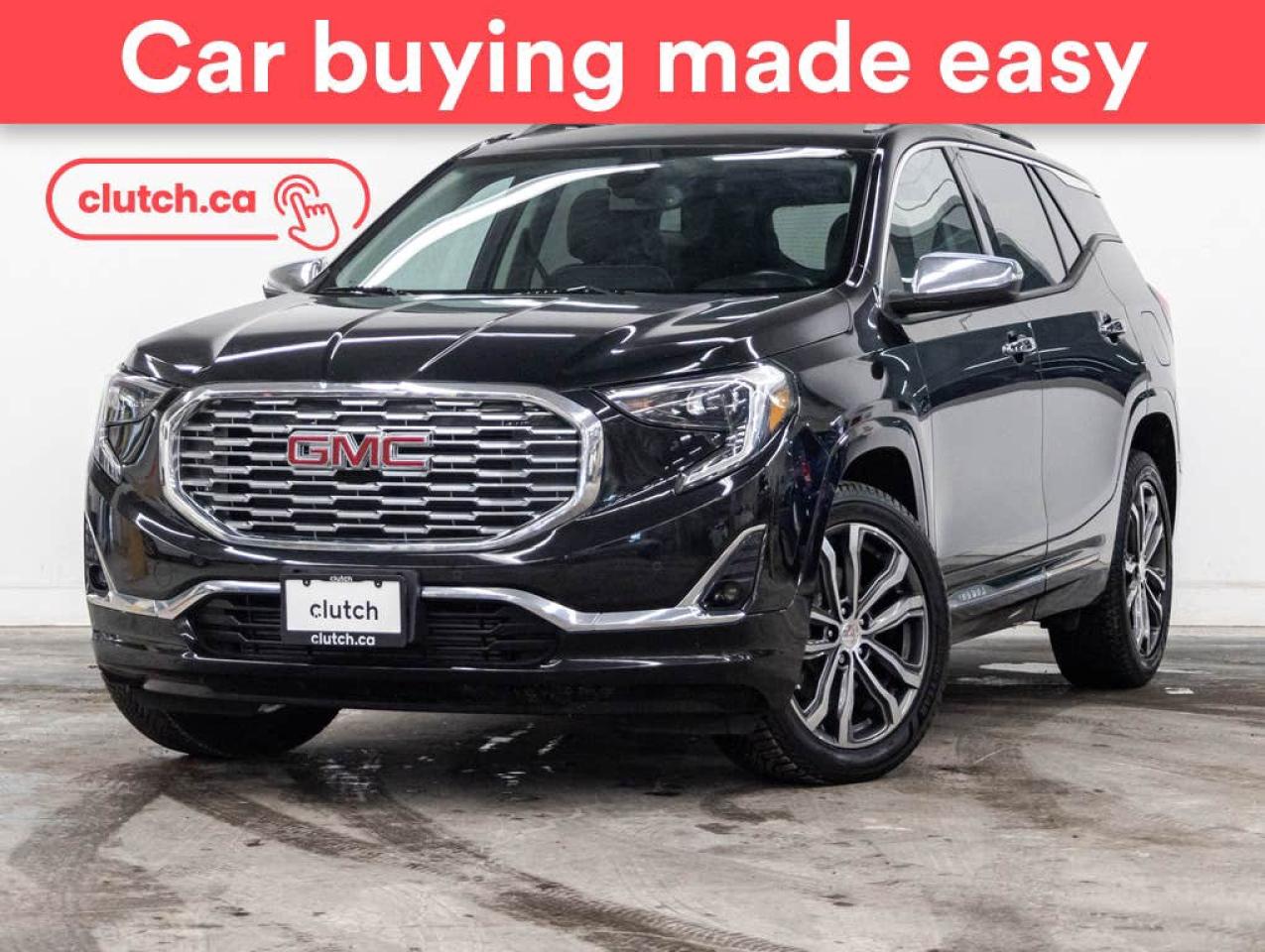 Used 2020 GMC Terrain Denali AWD w/Apple CarPlay & Android Auto, Heated Front Seats, Backup Cam for sale in Toronto, ON