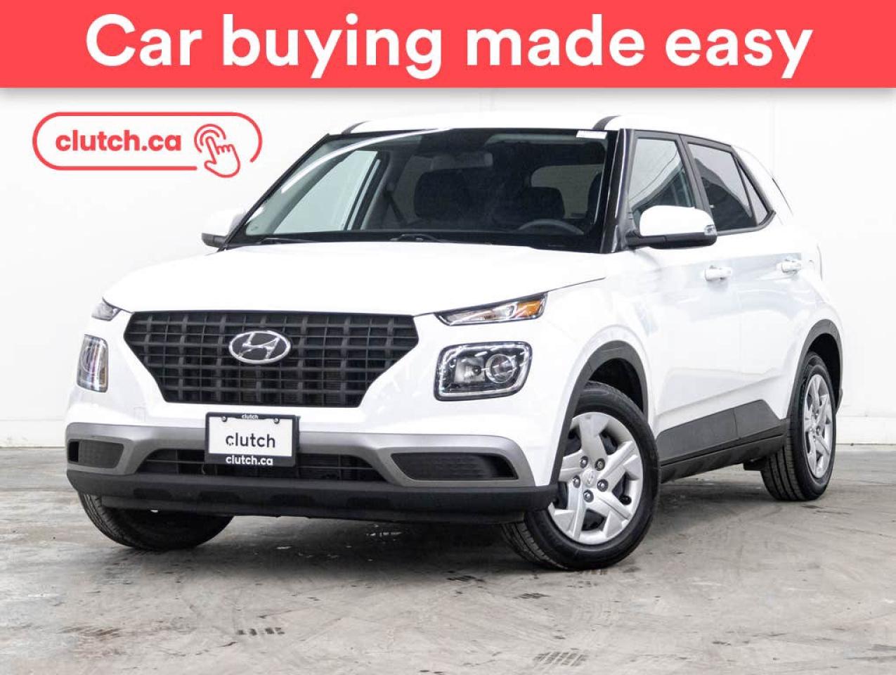 Used 2022 Hyundai Venue Essential w/ Apple CarPlay & Android Auto, Rearview Cam, Climate Control for sale in Toronto, ON