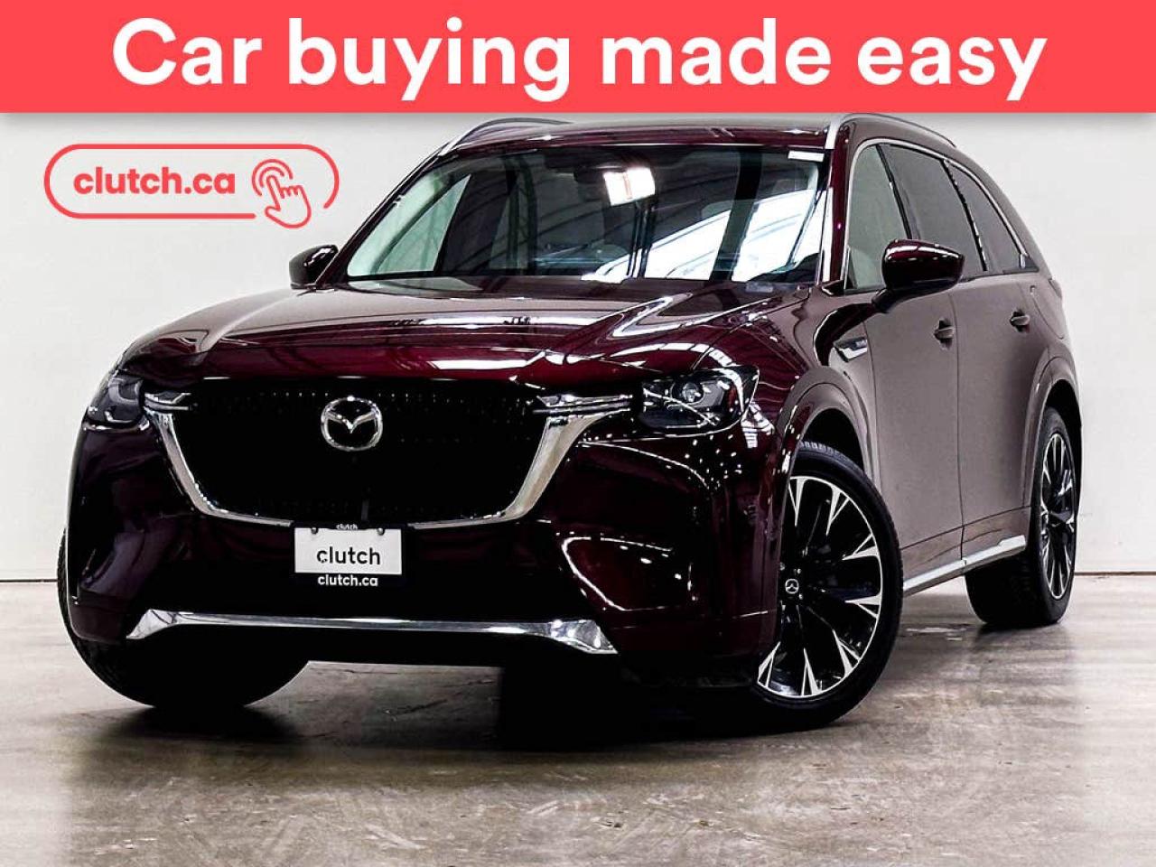 Used 2024 Mazda CX-90 MHEV Signature Signature w/ Apple CarPlay, Heated Front Seats, Rearview Cam for sale in Toronto, ON