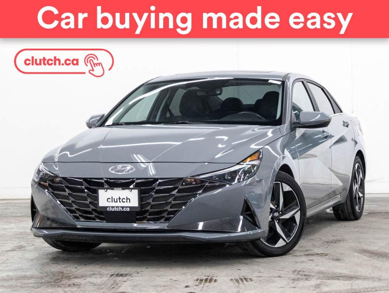 Used 2022 Hyundai Elantra Ultimate w/ Tech Pkg w/Apple CarPlay & Android Auto, Heated Front Seats, Backup Cam for sale in Toronto, ON