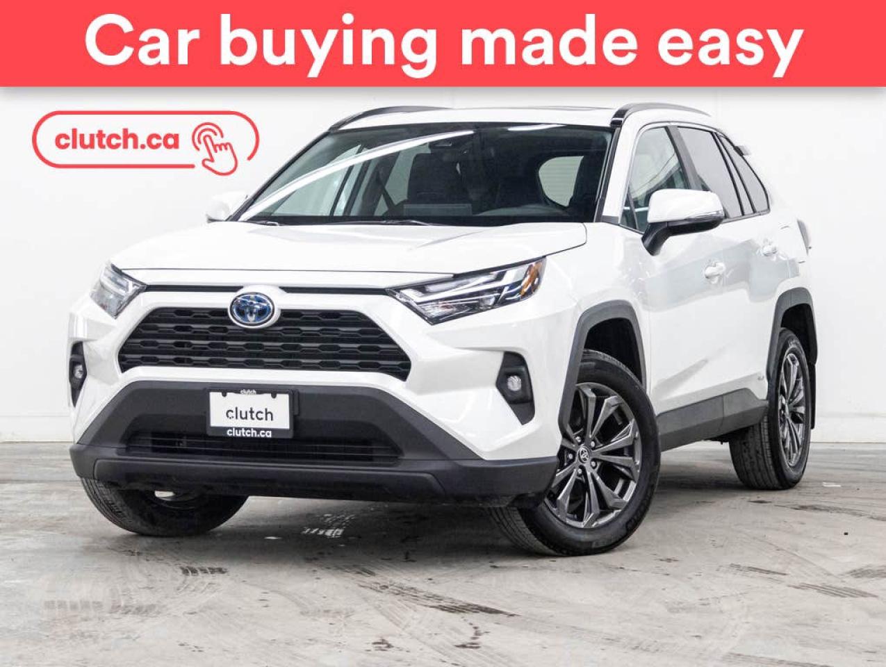 Used 2024 Toyota RAV4 Hybrid XLE AWD w/ XLE Premium Pkg w/Apple CarPlay & Android Auto, Heated Front Seats, Backup Cam for sale in Toronto, ON