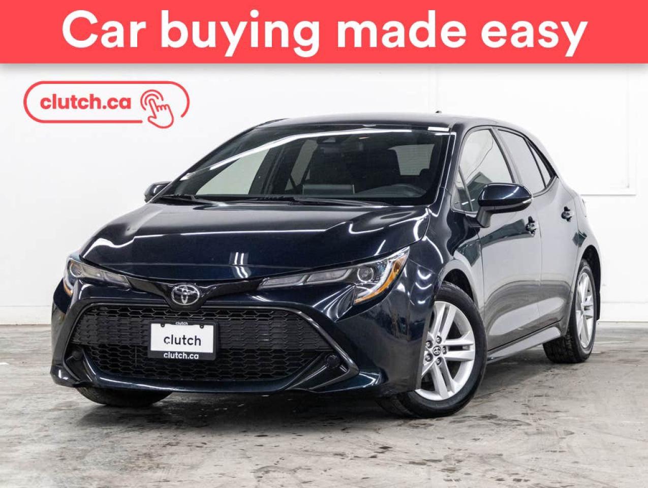 Used 2021 Toyota Corolla Hatchback SE w/Apple CarPlay & Android Auto, Heated Front Seats, Backup Cam for sale in Toronto, ON