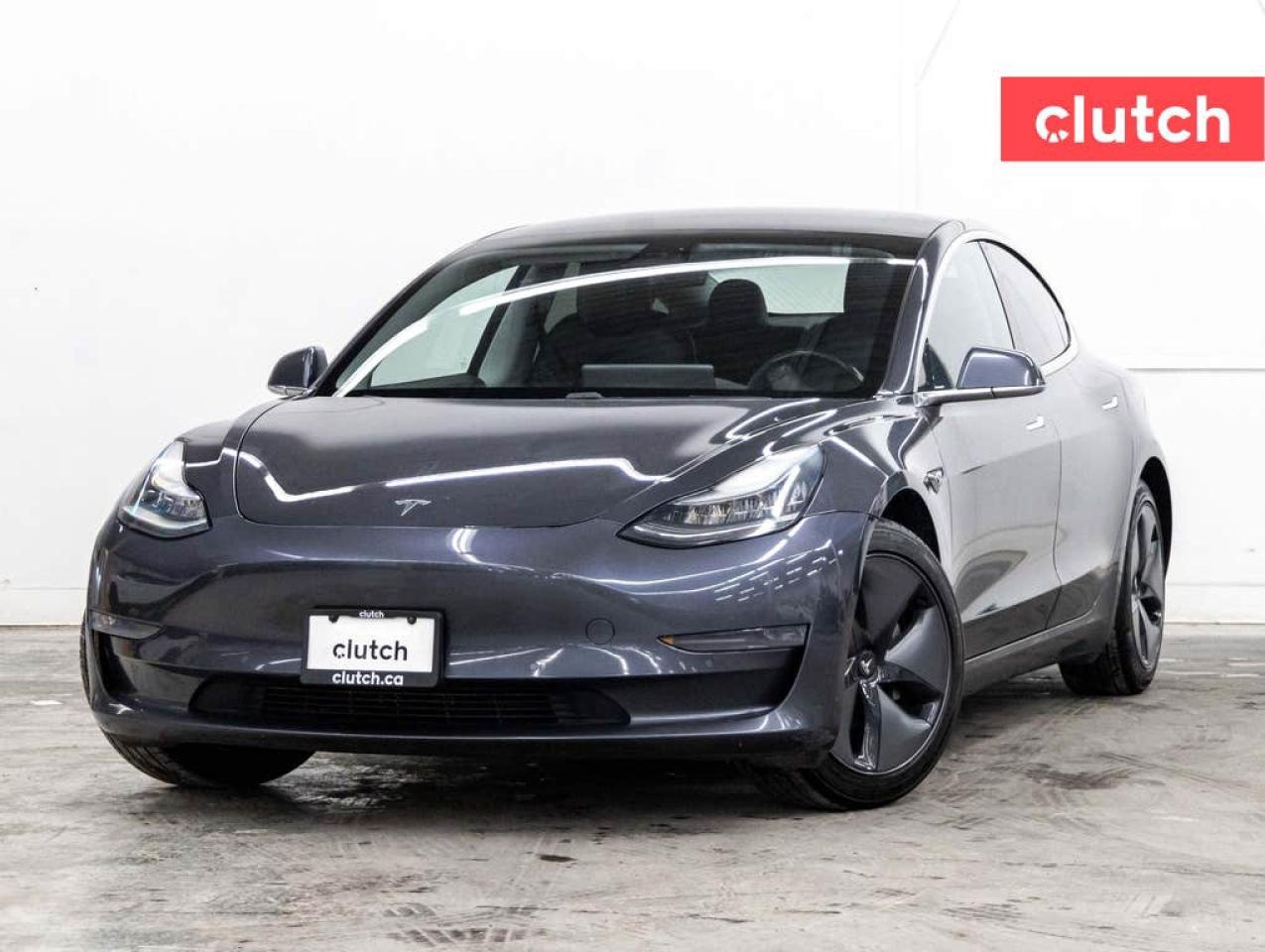 Used 2019 Tesla Model 3 Standard Range w/ Power Driver Sear, Rearview Cam, Climate Control for sale in Toronto, ON