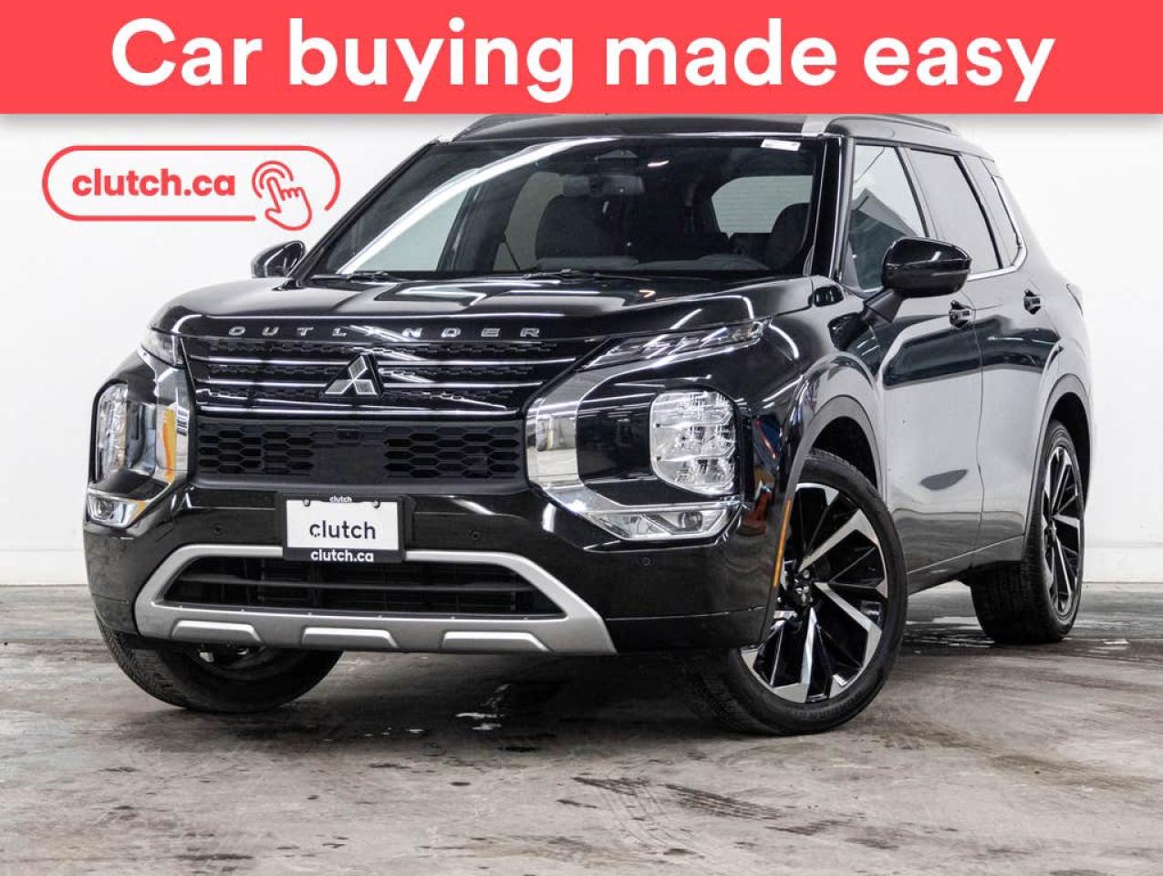 Used 2024 Mitsubishi Outlander GT S-AWC w/Apple CarPlay & Android Auto, Heated Front Seats, Backup Cam for sale in Toronto, ON