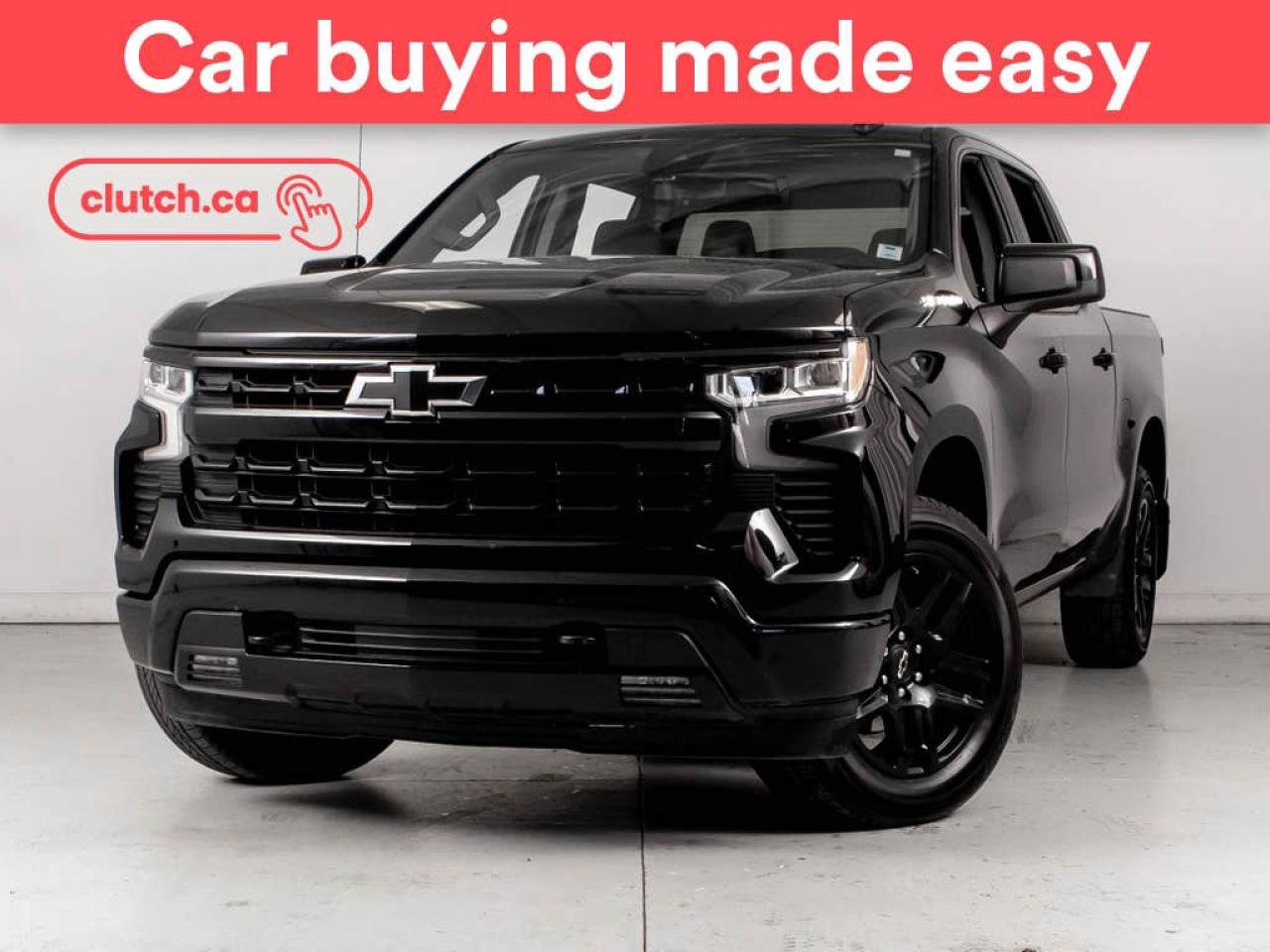 Used 2022 Chevrolet Silverado 1500 RST Crew Cab 5 3/4 ft 4x4 w/ Apple CarPlay, Rearview Cam, Heated Seats for sale in Bedford, NS