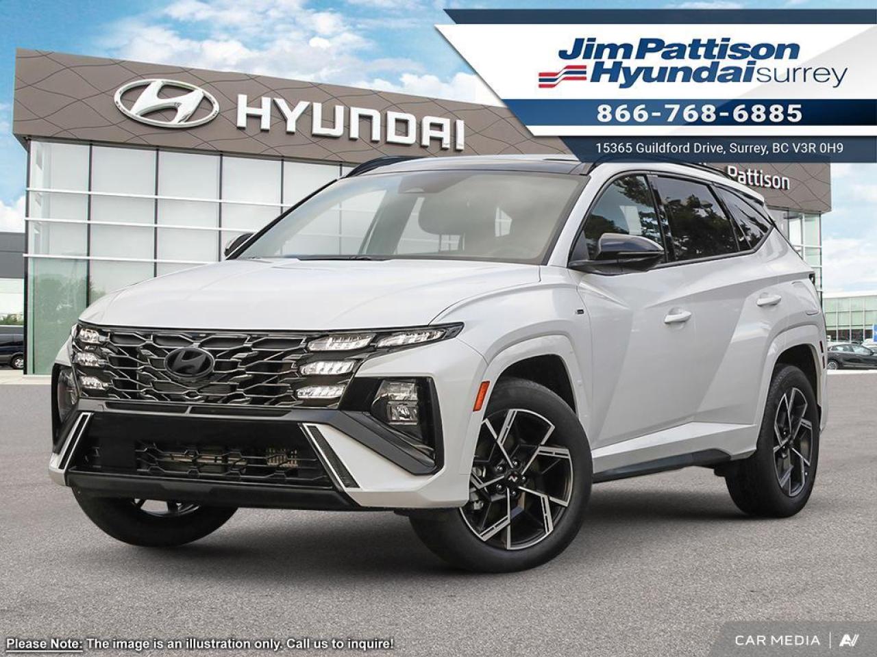 New 2025 Hyundai Tucson Hybrid N-LINE for sale in Surrey, BC