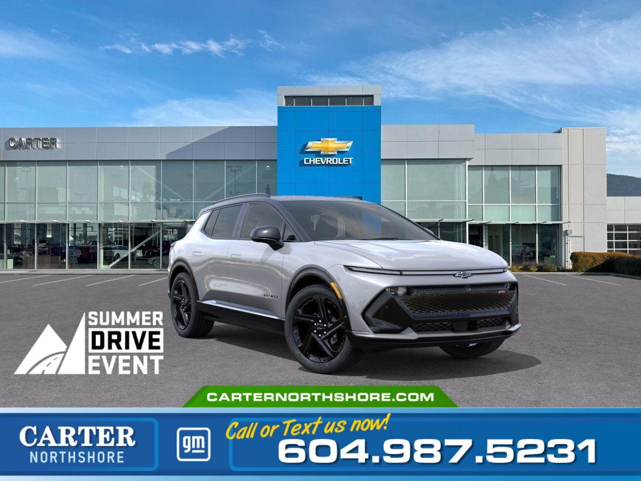 New 2025 Chevrolet Equinox EV for sale in North Vancouver, BC