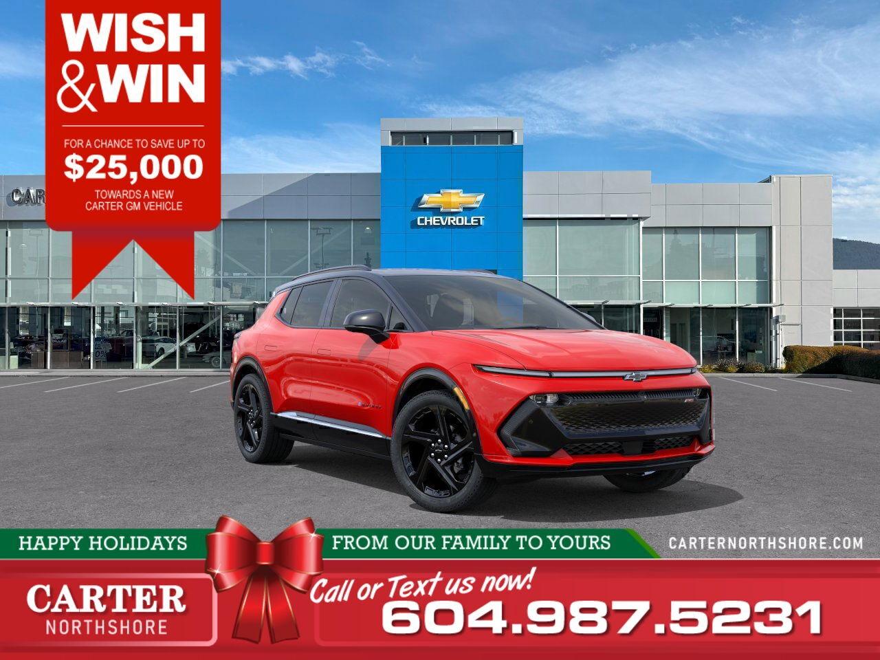 New 2025 Chevrolet Equinox EV 2RS FWD | Costco Members Save Up To $1,200! for sale in North Vancouver, BC