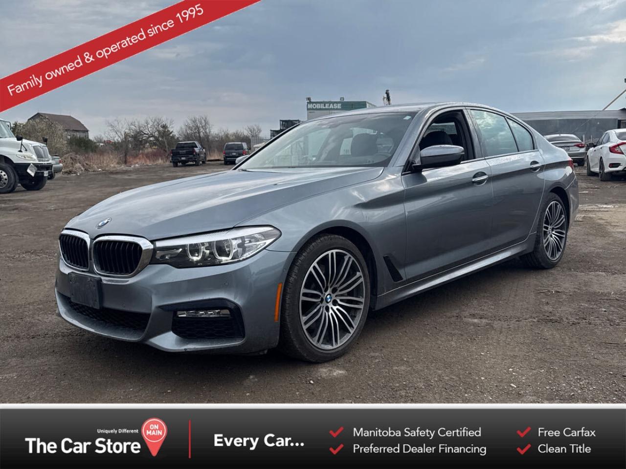 Used 2018 BMW 5 Series M-Sport | Premium Enhanced | No Accidents for sale in Winnipeg, MB