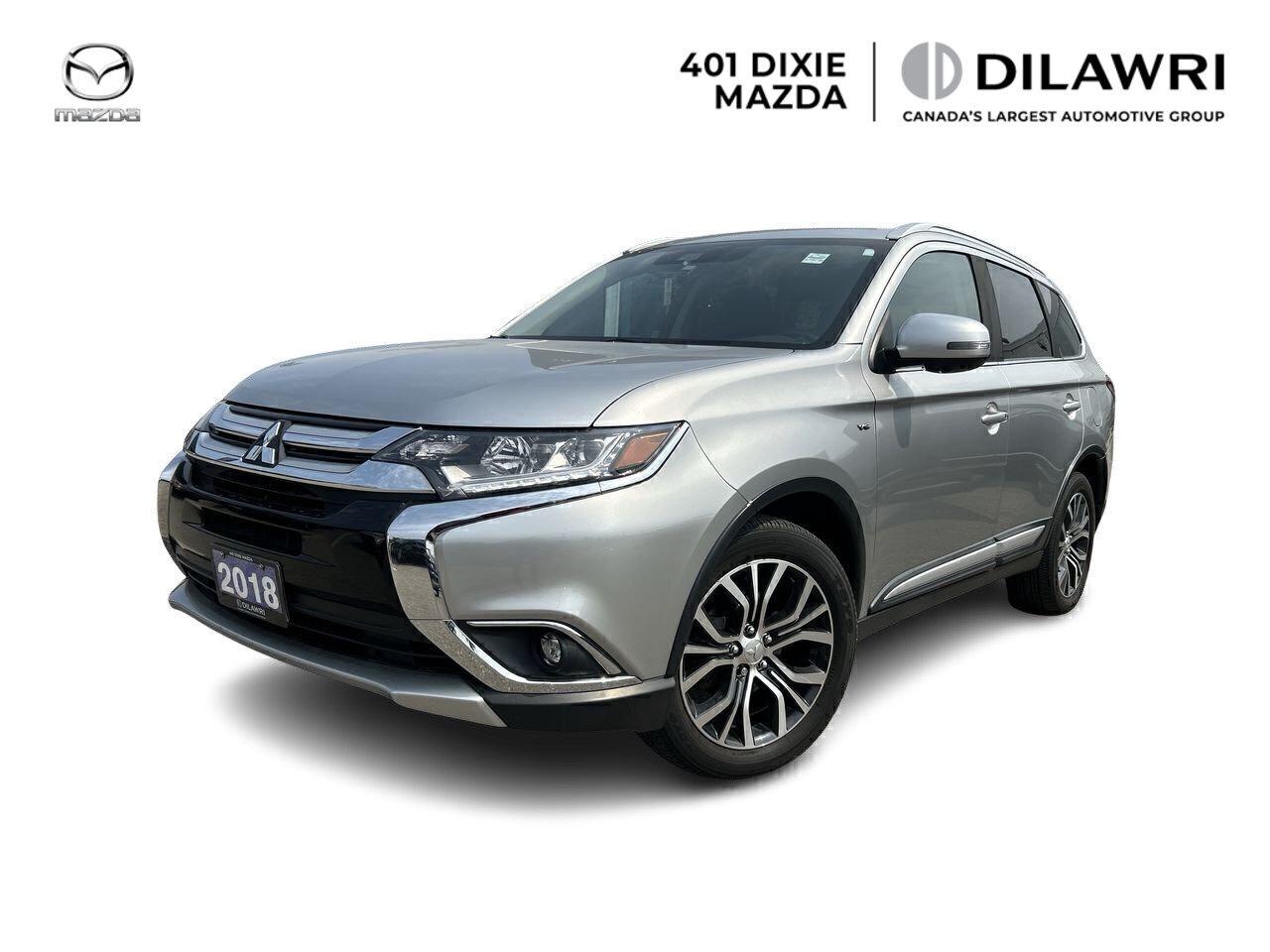 Used 2018 Mitsubishi Outlander GT S-AWC CARPLAY|BLINDSPOT|REARVIEW CAM for sale in Mississauga, ON