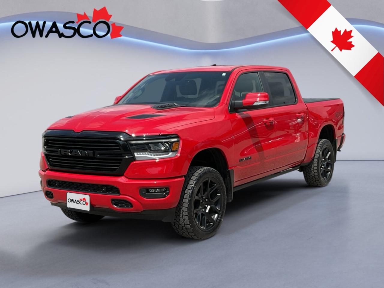 Used 2022 RAM 1500 5.7L Sport! Beautiful Red! One Owner! for sale in Whitby, ON