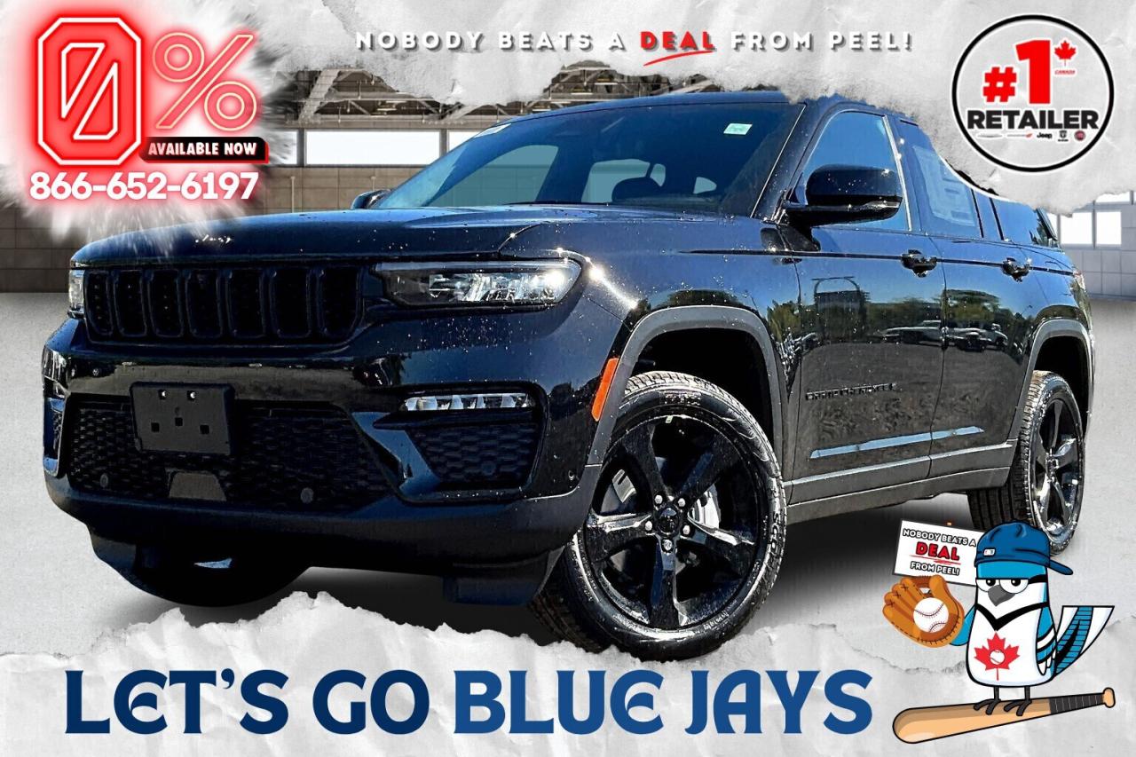 New 2025 Jeep Grand Cherokee LIMITED | Black App Pkg | Pano Roof | LuxTech 2 for sale in Mississauga, ON