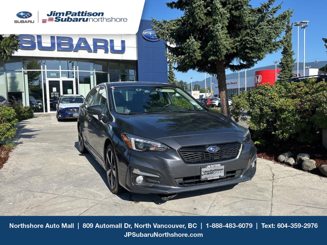 Used 2019 Subaru Impreza 2.0i Sport-tech 5-door Auto w-EyeSight Pkg for sale in North Vancouver, BC