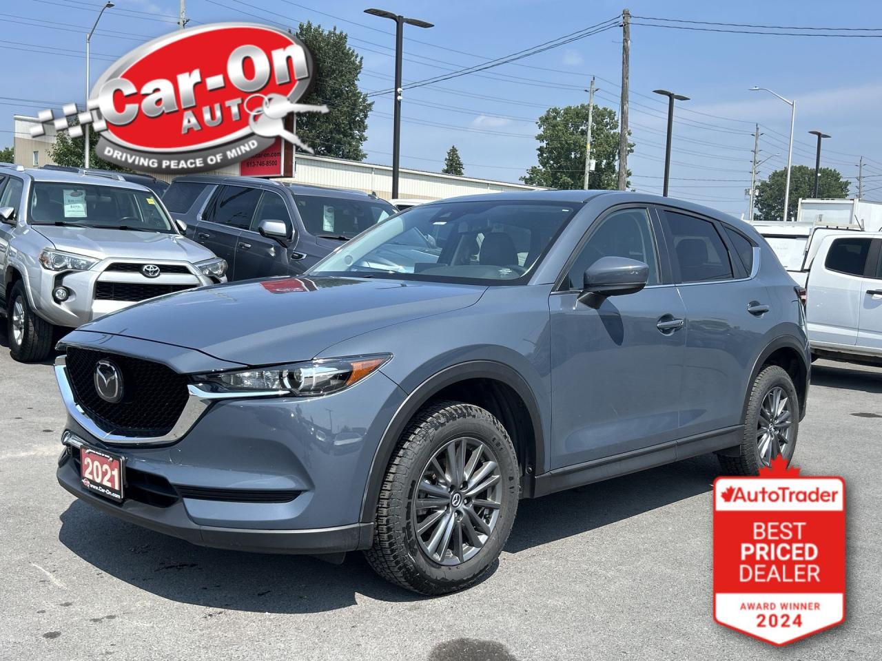 Used 2021 Mazda CX-5 GS COMFORT AWD| HTD LEATHER| SUNROOF| CARPLAY for sale in Ottawa, ON