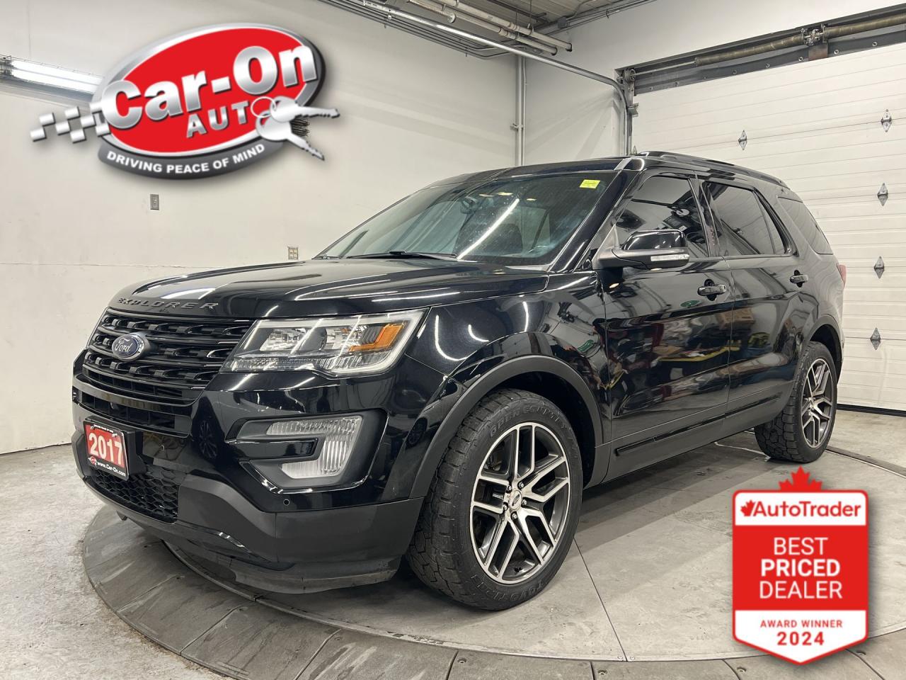 Used 2017 Ford Explorer SPORT AWD| 6-PASS| LOW KMS| COOLED LEATHER|SUNROOF for sale in Ottawa, ON